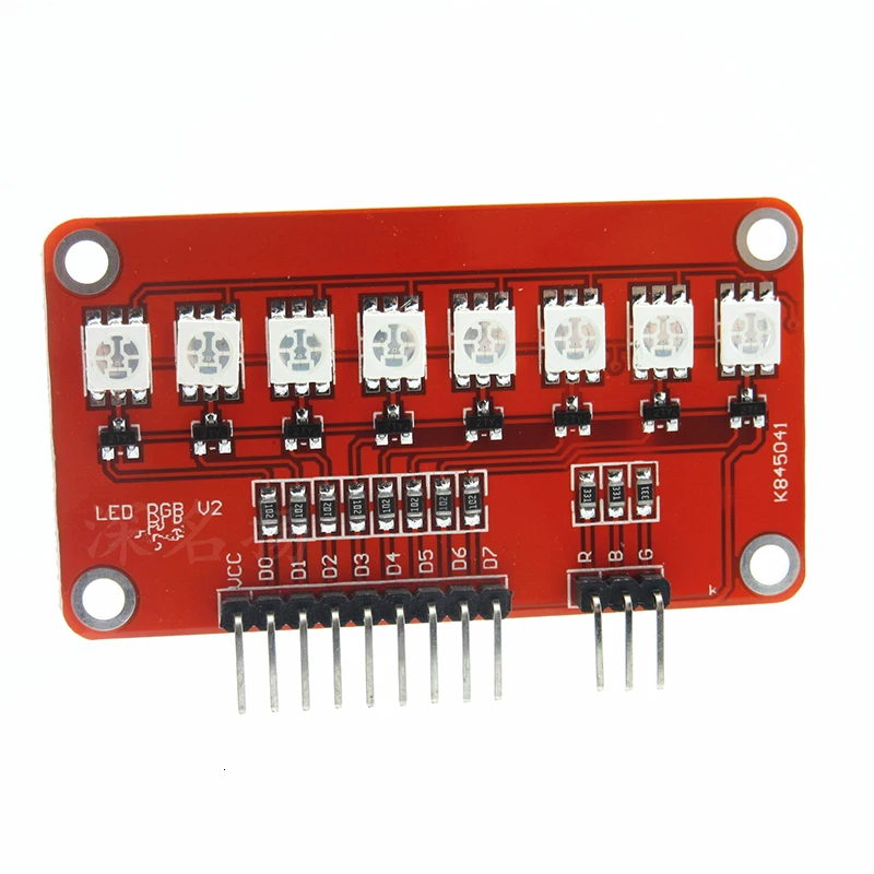 Полноцветный светодиодный/водный модуль RGB 5050 микроконтроллер полностью синий