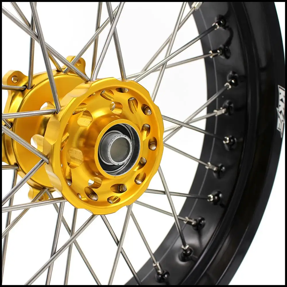 KKE 3 5/4 25 комплект колес SUPERMOTO для SUZUKI DRZ400 2000-2004 DRZ400E 2000-2007 DRZ400S 2000-2020 DRZ400SM 2005-2020 |