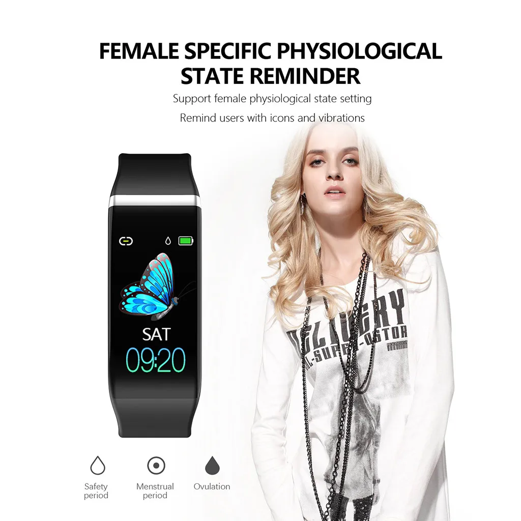Beautyss C919 умный спортивный браслет кровяное давление пульсометр Smartwatch amazfit часы IP67