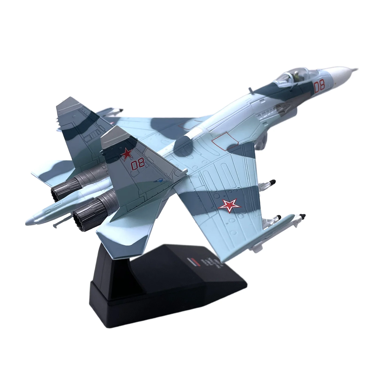 1:100 Миниатюрные модели самолетов российские авиакомпании Sukhoi Su-27 самолет фланги