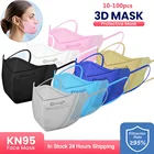 Elough 3D KN95 защитная маска черная FFP2 респираторные фильтры Mascarillas KN95 взрослые одобренные Mascarilla FFP2 Homologada Espaa