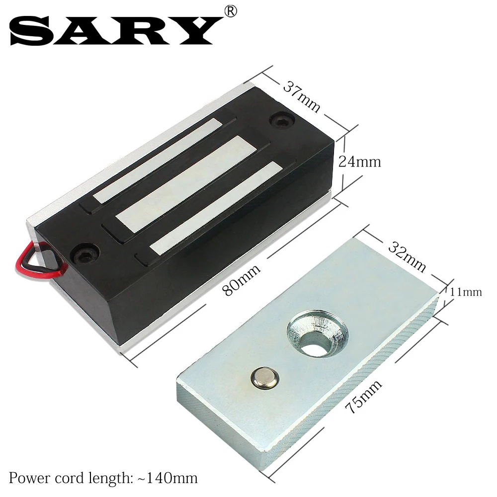 Беспроводной магнитный замок с дистанционным управлением электронный дверной 60