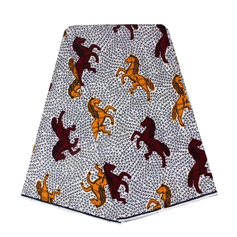 

Nigerian Style Dress Material For Sewing Real Wax Ankara African Print Fabrics By The Meter 100%Cotton Veritable Soft VL 203