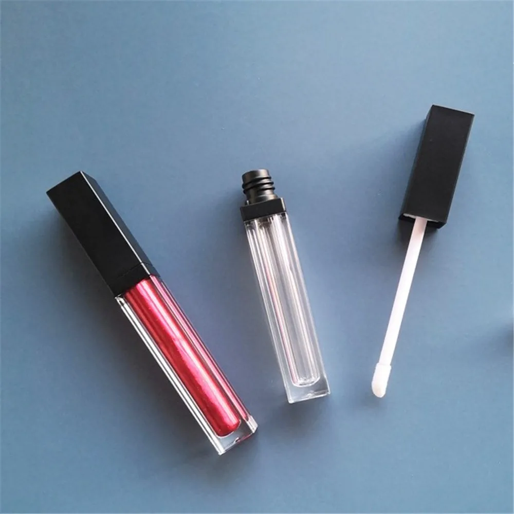 

5ml Lip Gloss Tube Empty Strip Frosted DIY Lipstick Lip Blam Refillable Sample Bottle Portable Women Makeup Cosmetic Container