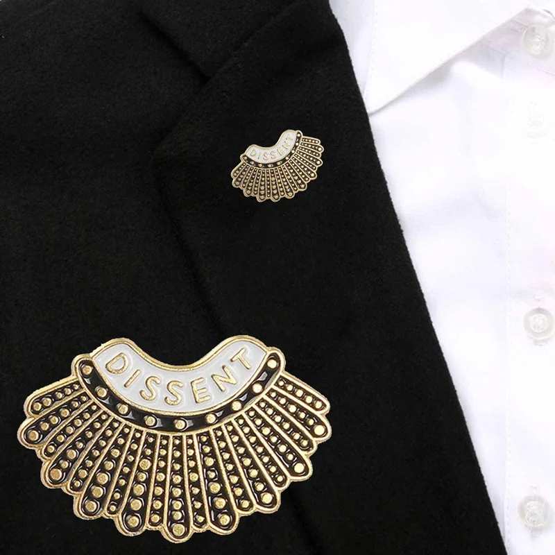 Брошь с эмалью иначе Женская юстиции гинсберга булавка | Украшения и аксессуары