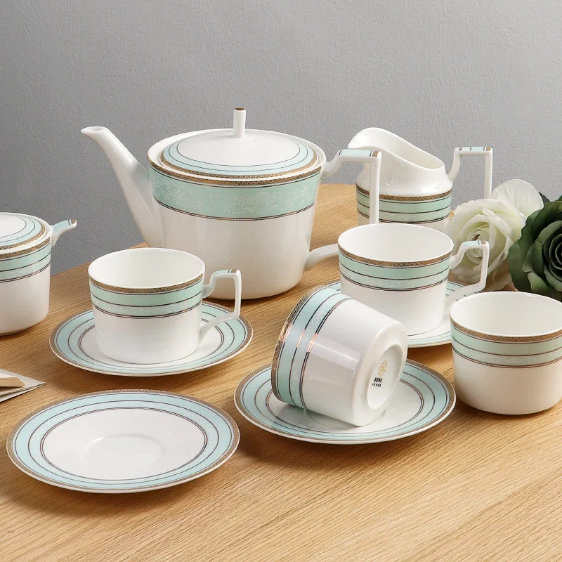 Luxury Ceramic Tea Cup and Saucer Holder Modern Reusable Coffee Small Paper Cups with Lid Tasse A Cafe Ceramique Set OO50CS | Дом и сад