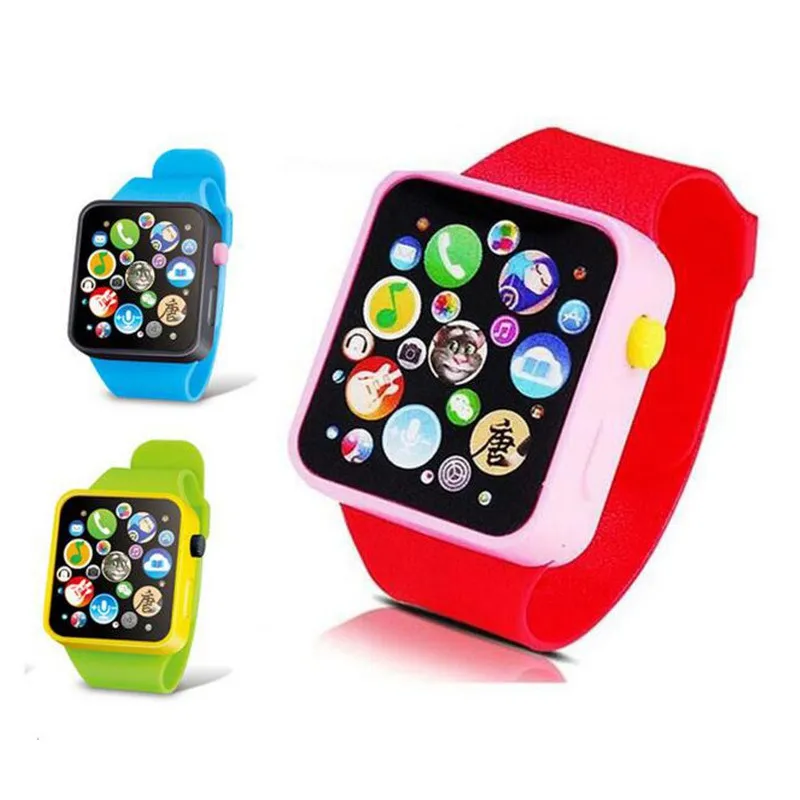 Модные детские игрушки старше 3 лет многофункциональные смарт часы Детские виды