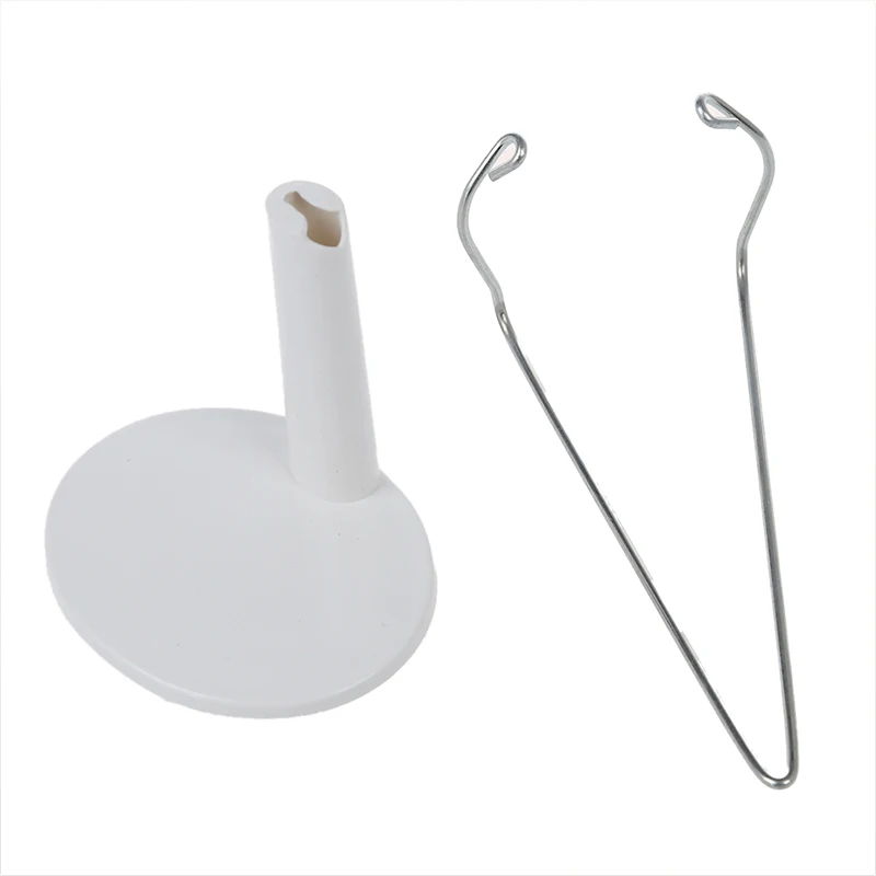 

White Adjustable Dollstand 3.3 - 4.3 inches