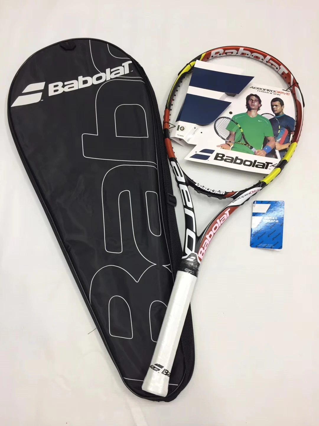 

Nadal Pure Aero Tennis Racket APD PA French Open Memorial Tennis Racket Blue And White Tennis Racket Variety Of Rackets -40