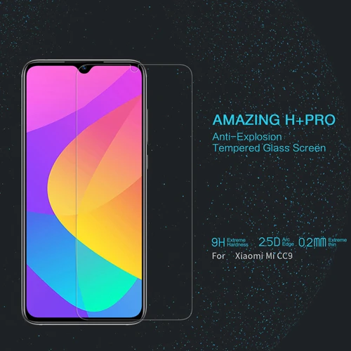 H Plus Pro Для Xiaomi mi CC9e стекло Nillkin Amazing H/CP+ Pro 2.5D защита экрана Полный Клей закаленное стекло для mi CC9 mi A3 стекло - Цвет: H Plus Pro