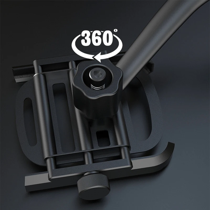 smoyng aluminum alloy bike motorcycle phone mount holder stand support for bicycle moto handlebar mirror 4 6 7 inch mobil free global shipping