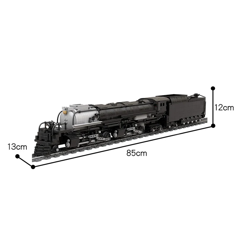 

Diy Classic Union-Pacific Steam locomotive Model 2938 PCS Creative Bricks 4014 Big -Boy MOC Building Blocks Kids Toys Collection