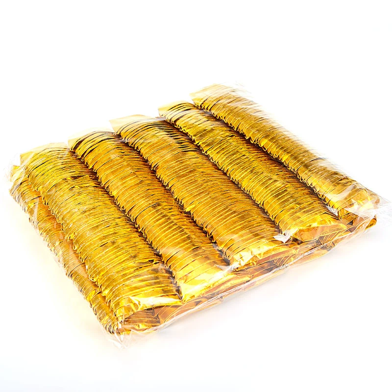 Принадлежности для пожертвования Оловянная фольга очень большие 500 золото