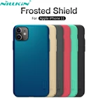 Чехол NILLKIN для iPhone 11, чехлы для iPhone 11 Pro, матовая жесткая задняя крышка из поликарбоната, Подарочный держатель для телефона, чехол для iPhone 11 Pro Max