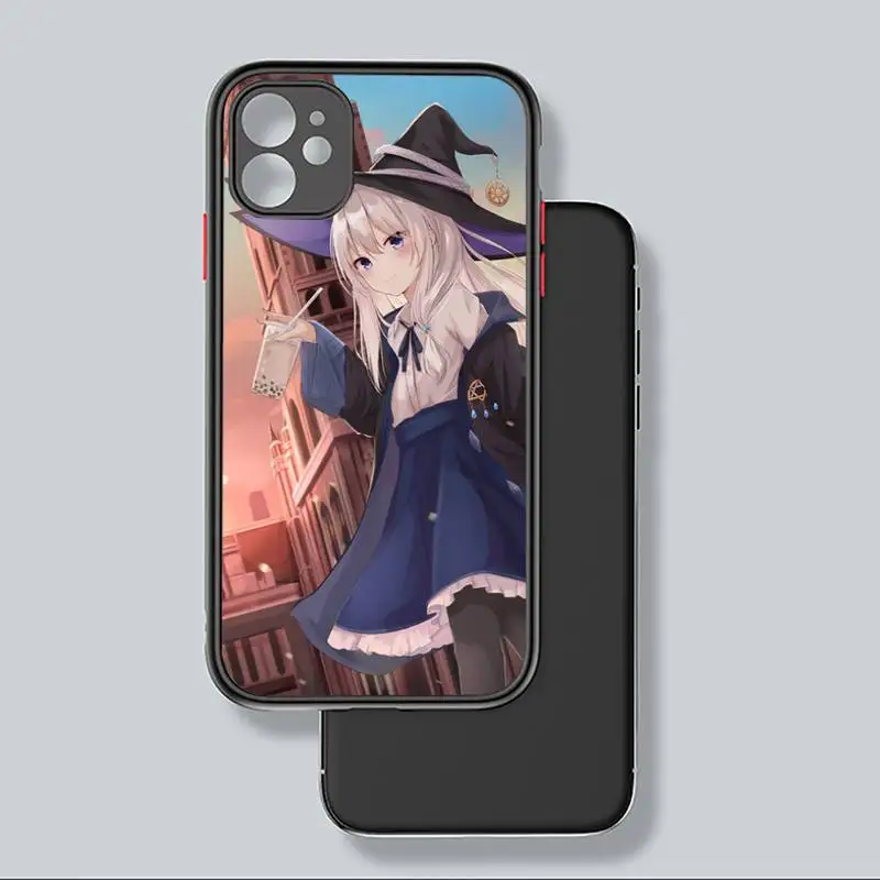 

Majo no tabitabi Phone Case For iphone 12 11 8 7 plus mini x xs xr pro max matte transparent cover