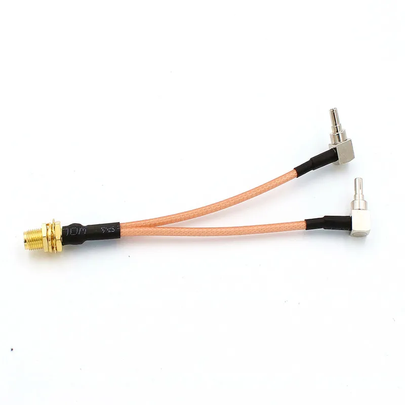 1 шт. 3G 4G антенна SMA гнездо К CRC9 разъем сплиттер Сумматор RF коаксиальный Pigtail RG316