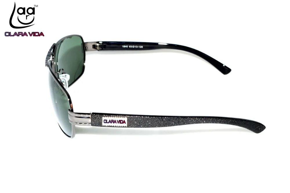 Мужские солнцезащитные очки в стиле ретро черные спортивные классические