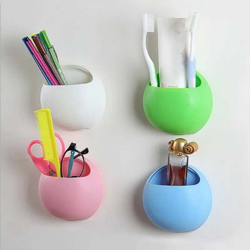 1 шт. пластиковый держатель для ванной комнаты|toothbrush holder wall mounted|toothbrush holderbathroom