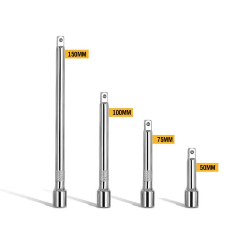 

Long Extension Bar Set 4 Piece 1/4 Inch Drive Socket Ratchet Extender Tool Sale