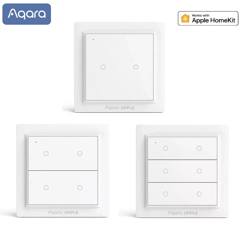 Умный настенный выключатель Aqara OPPLE Zigbee 3 0 с 2 / 4 6 кнопками дистанционным