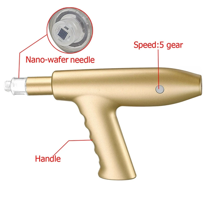 Профессиональный электрический гидро Мезотерапия пистолет инжектор воды Дерма