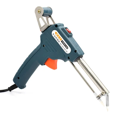 1soldering iron 60 Вт Электрический паяльник Автоматическая подача олова пистолетный паяльник стационарный паяльник пинцет с кончиком сварочный провод ремонтный Инструмент 110 в 2 - Цвет: 1soldering iron