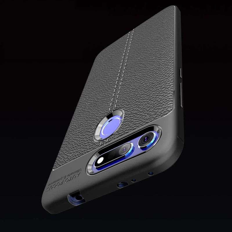YUETUO Роскошный кожаный чехол на заднюю панель телефона из ТПУ для huawei honor v20 view 20 v