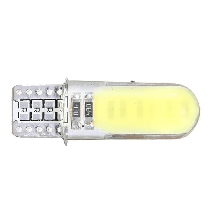 Автомобильный T10 Ширина светильник 10 шт. AC/DC 12V W5W COB светодиодный 6 Вт интерьера