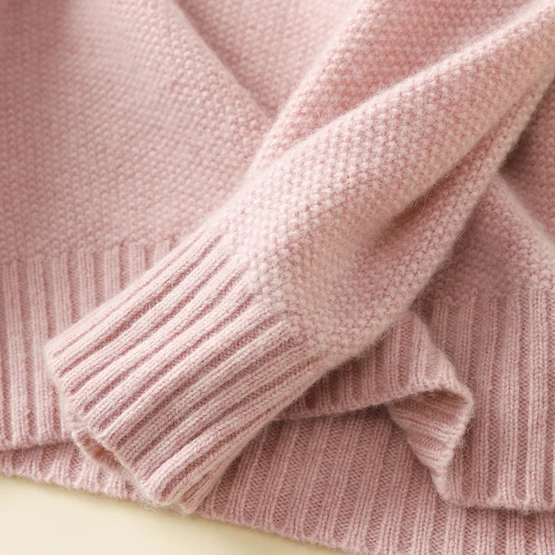 

LHZSYY 20 Autumn Winter New Round Neck Base shirt Women Pure Wool Sweater Pullover Plus size Cashmere Knit Top Wild Long sleeves