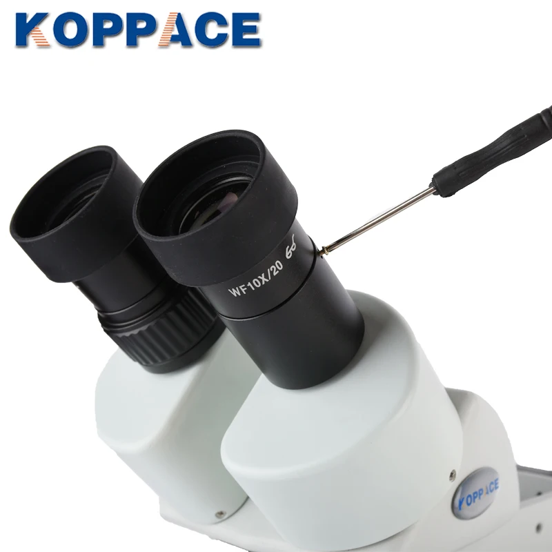 KOPPACE 20-40X большая платформа бинокулярный стерео микроскоп WF10X/20 окуляр с