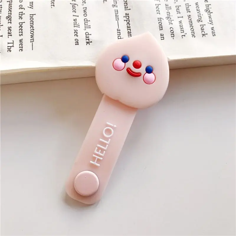 

NEW Cartoon Small Flower Cable Organizer Bobbin Winder Wire Protector Cord Management Marker Holder Cover For Earphone MP3 K3NB