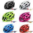 Профессиональный шлем для горного велосипеда для мужчин и женщин, с очками, ультралегкий, для езды на велосипеде, занятий спортом