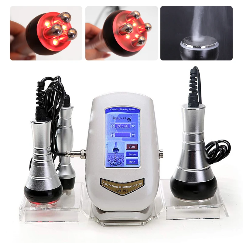 Radio Frequency Ultrasonic Cavitation Machine Skin Tightening Face Lifting Beauty Device Anti-aging Skin Care Tools