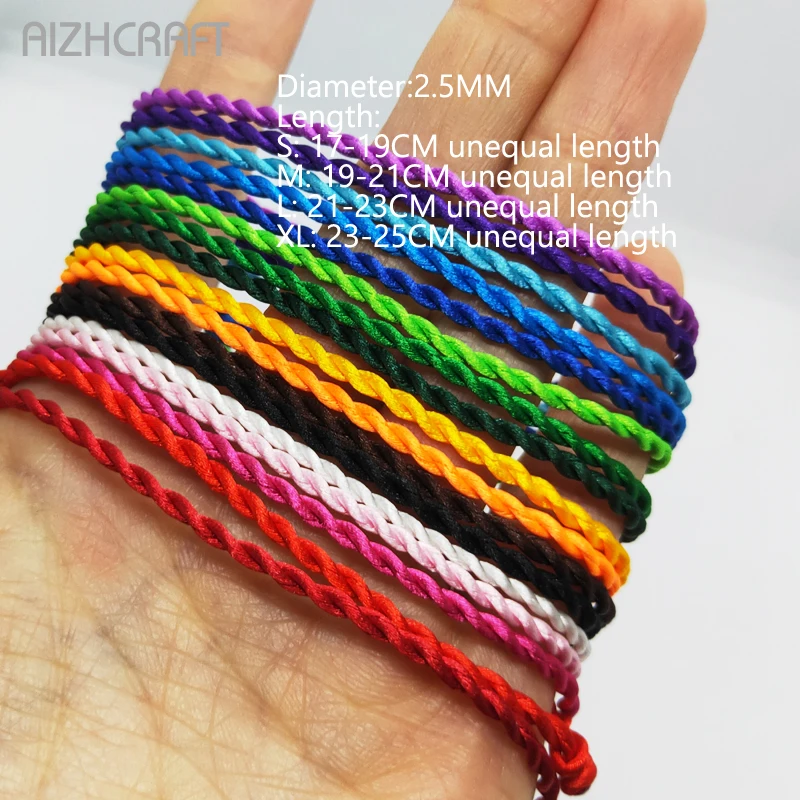 Браслеты AIZHCRAFT для мужчин и женщин тибетский буддийский браслет на удачу с