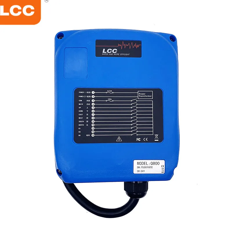 

Industrial 8 button electric winch with remote control