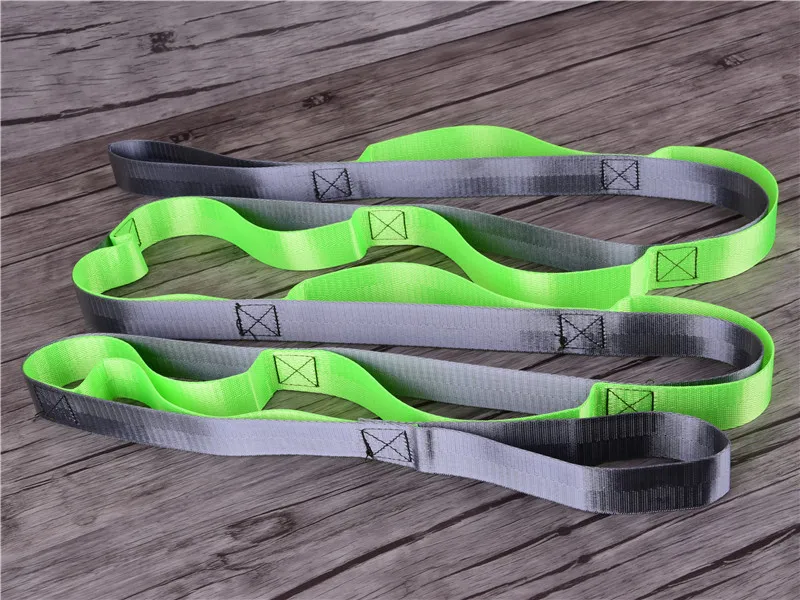 

New High Quality Nylon Yoga Stretch Band Rope Yoga Belt Position Pull Up The Word Marathon Split Rope Fitness Equipment