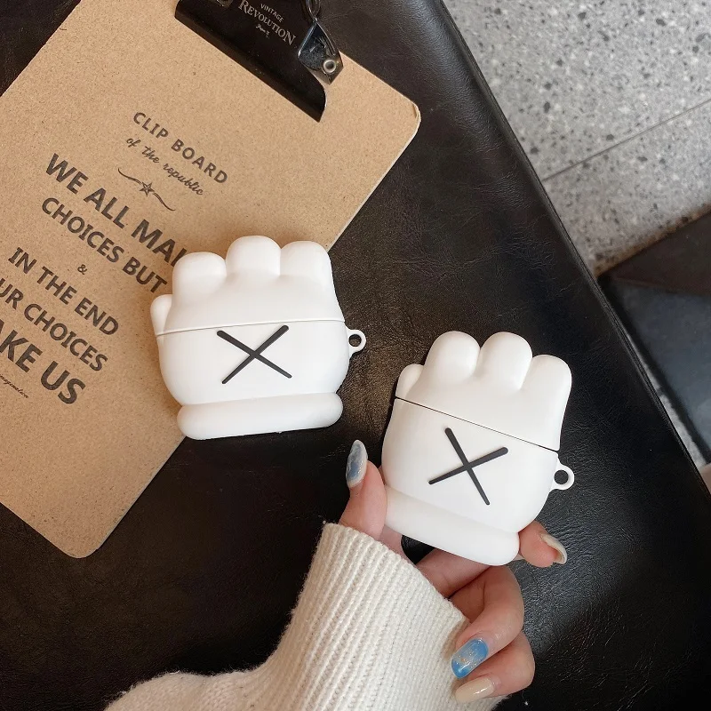 Крутые дизайнерские чехлы для наушников Беспроводная Bluetooth гарнитура Apple Airpods 1 2 3