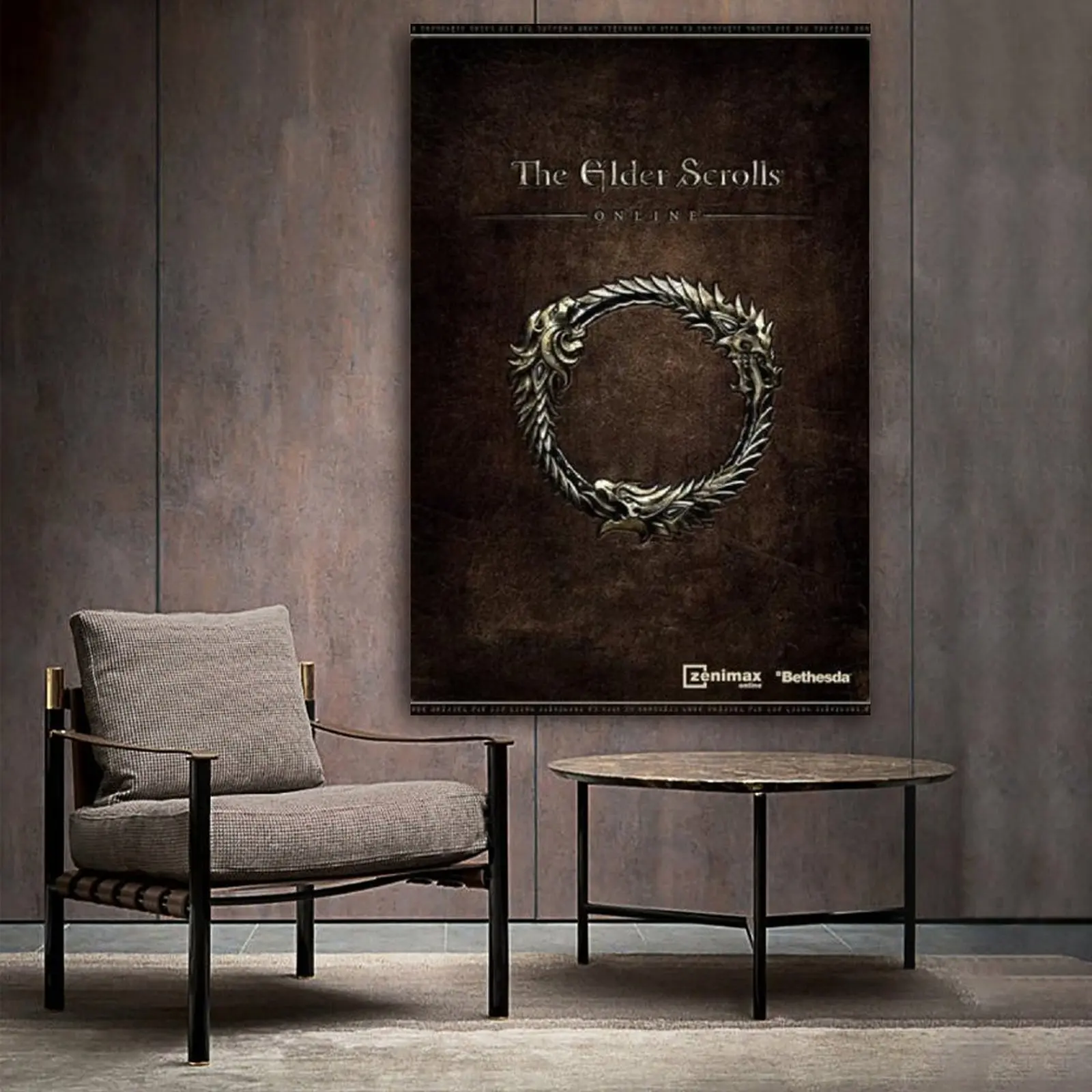 

The Elder Scrolls Online Movie & Video Game Canvas Art Poster and Wall Art Picture Print Modern Family bedroom Decor Posters