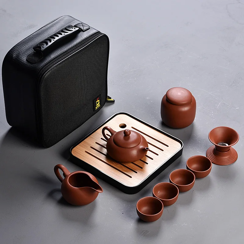 Портативный Керамический чайник в китайском стиле для путешествий | Дом и сад