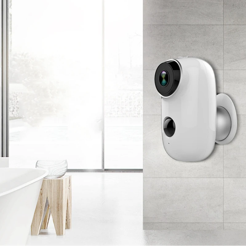 6000Mah Battery Powered Wireless Ip Camera Wifi Hd Surveillance Waterproof Cctv Indoor Outdoor Ir Record | Безопасность и защита