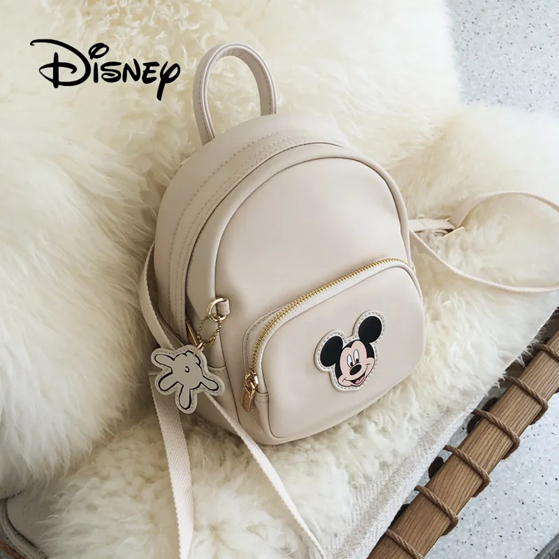 Мини рюкзак disney Mickey mouse женская сумка из искусственной кожи для девочек