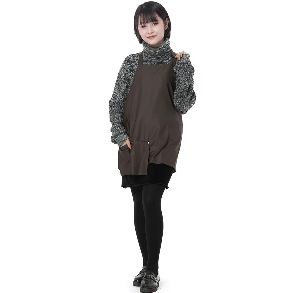 Профессиональный парикмахерский фартук с защитой от грязи карманный аксессуар