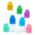 50 шт., пластиковые флаконы-капельницы, 51015203050100120 мл