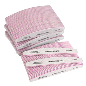 Пилочки для маникюра, профессиональные, 100180, 50 шт.