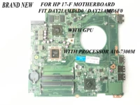 fast shipping brand new mainboard day21amb6d0 for hp pavilion 17 f 17z f laptop motherboard onboard processor a10 gpu