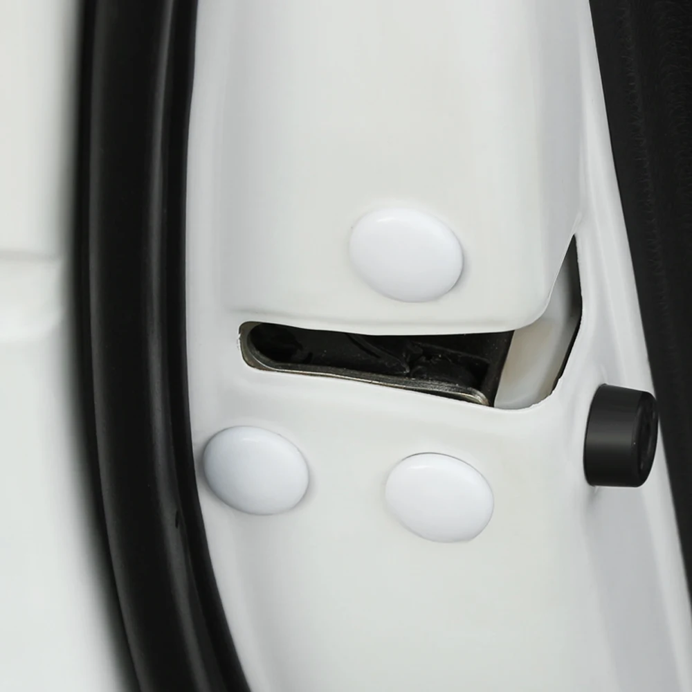 Car Door Lock Screw Protector Cover For Hyundai Tucson Elantra Creta IX25 IX35 Sonata Solaris Santa Fe I30 Accent Azera | Автомобили и