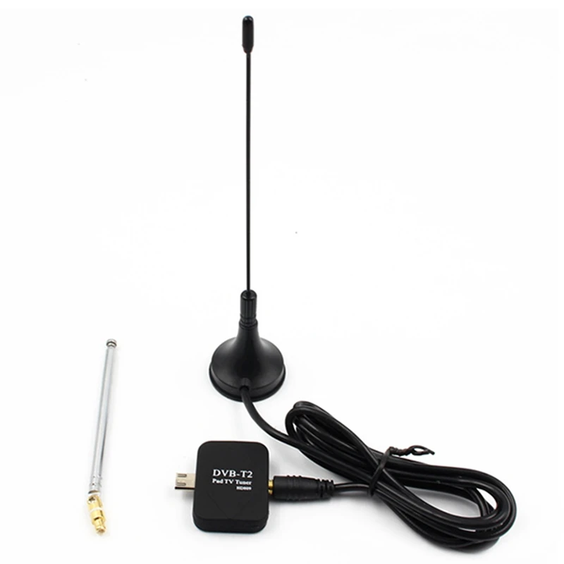 Микро Usb Dvb-T2 Dvb-T мобильный ТВ тюнер приемник цифровая палка для Android телефон Pad