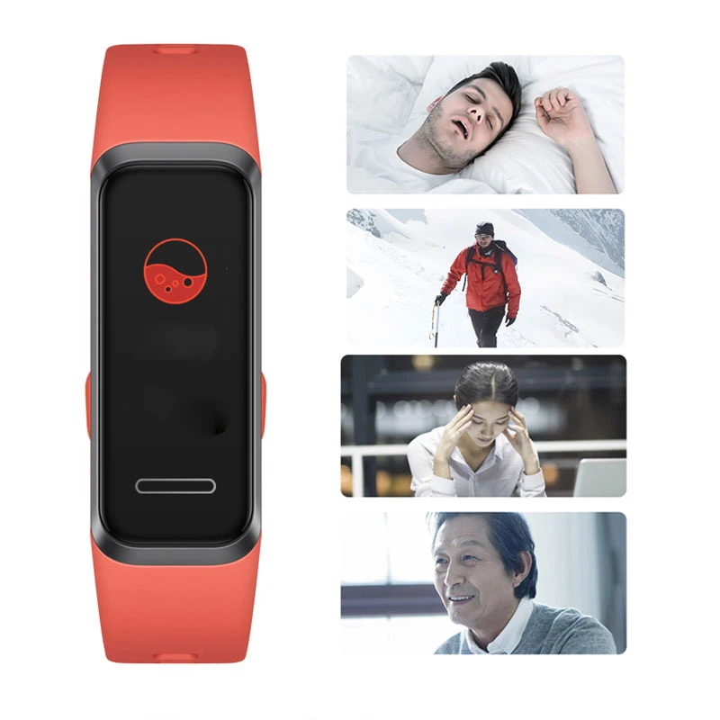 Смарт-браслет Huawei Band 4 с USB зарядкой пульсометр шагомер Mutial Dial носимые устройства