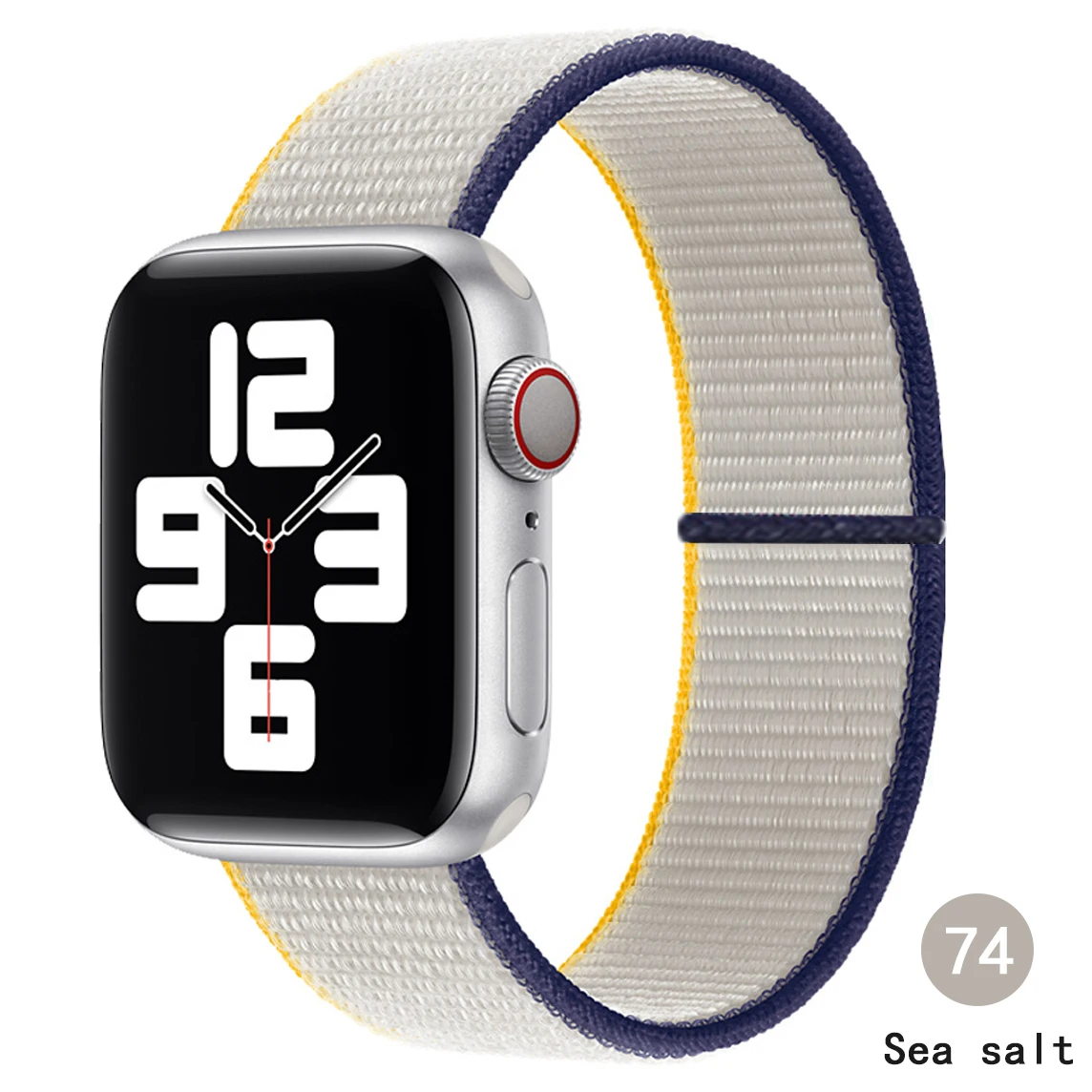 

Nylon Loop Strap For Apple Watch band 44mm 40mm 42mm 38mm Watchband correa Wristband Belt Bracelet iWatch Series 3 4 5 SE 6 band