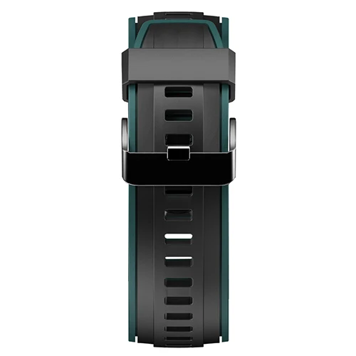 green Smart Accessories Smart Watch Silicone Strap For SN80 Smart Watch Replacement Strap Double Color - Цвет: green